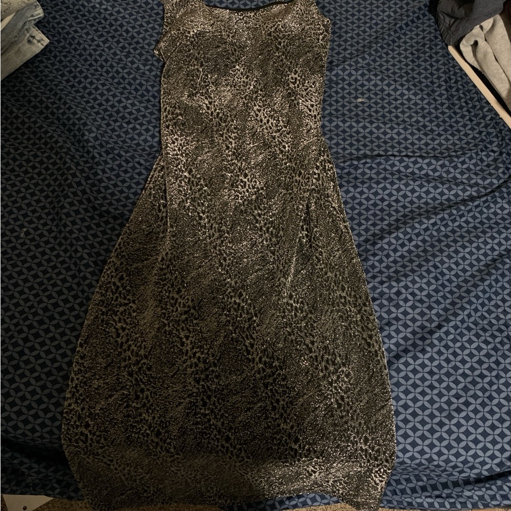 Planet Gold Black Dress
